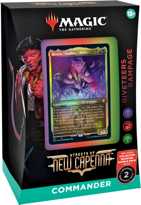 MTG Commander Riveteers Rampage Deck