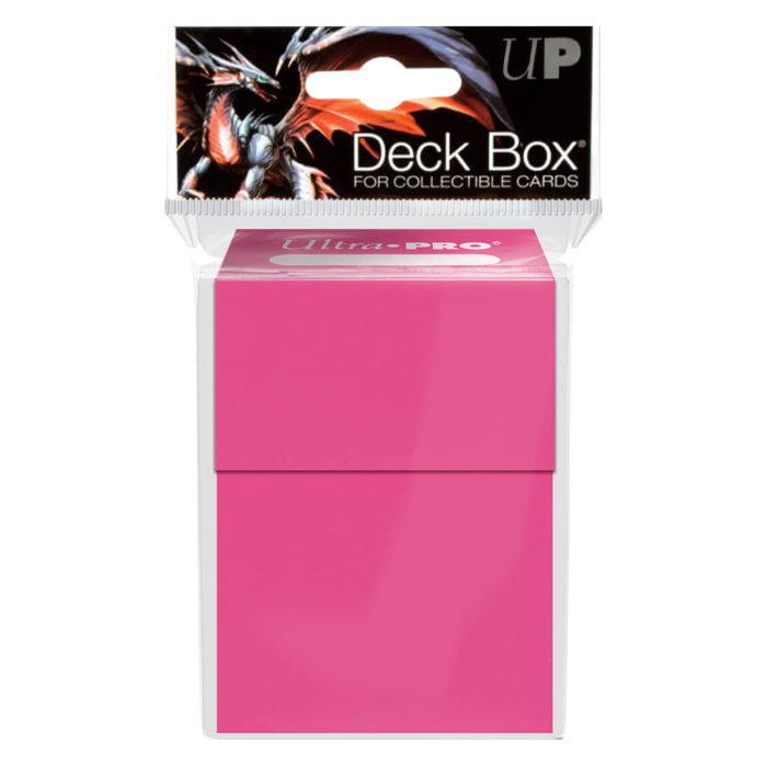 Ultra Pro Bright Pink Deck Box